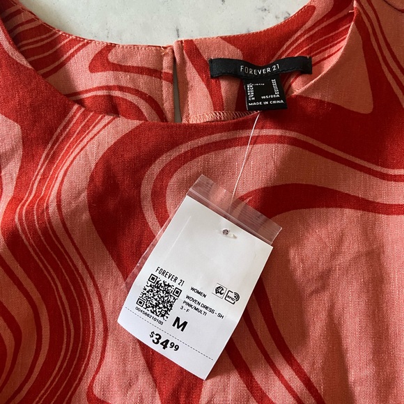 Forever 21 Marble Print Mini Dress in Pink - Picture 9 of 11